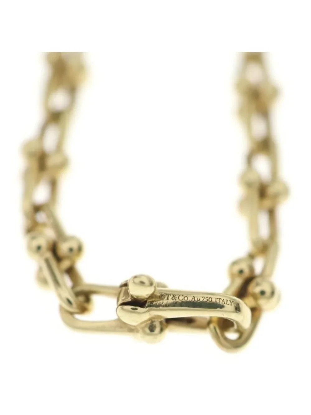 Tiffany & Co 18k Yellow Gold Micro Link Bracelet
